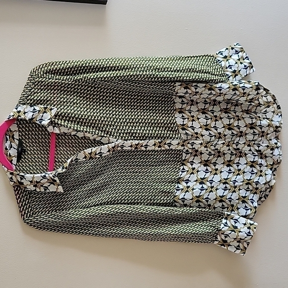 𝅺NEXT Vintage Style Long Sleeve Blouse US4 - Picture 2 of 7